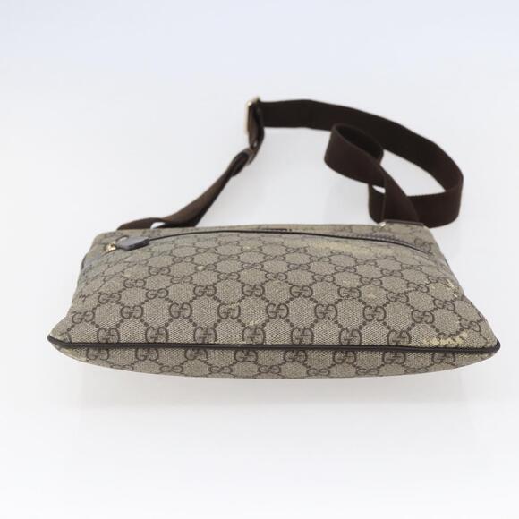 GUCCI GG Supreme Shoulder Bag PVC Beige Gold 295257 Auth bs29716 - Picture 5 of 16